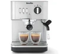 Breville VCF149 Bijou Espresso Coffee Machine Silver - View at Argos Breville VCF149 Bijou Espresso Coffee Machine Silver - View at Argos