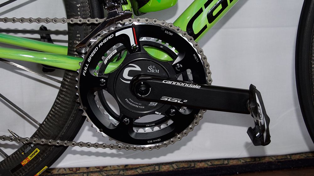 SRM provide the Cannondale-Drapac team with powermeters
