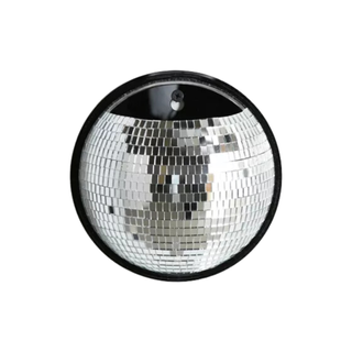 A magnetic disco ball wall planter