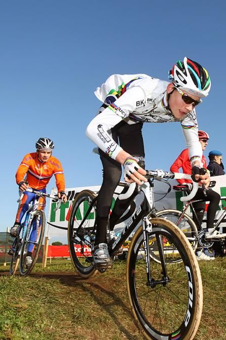 Junior world champion Mathieu van der Poel has been an unstoppable force this season.