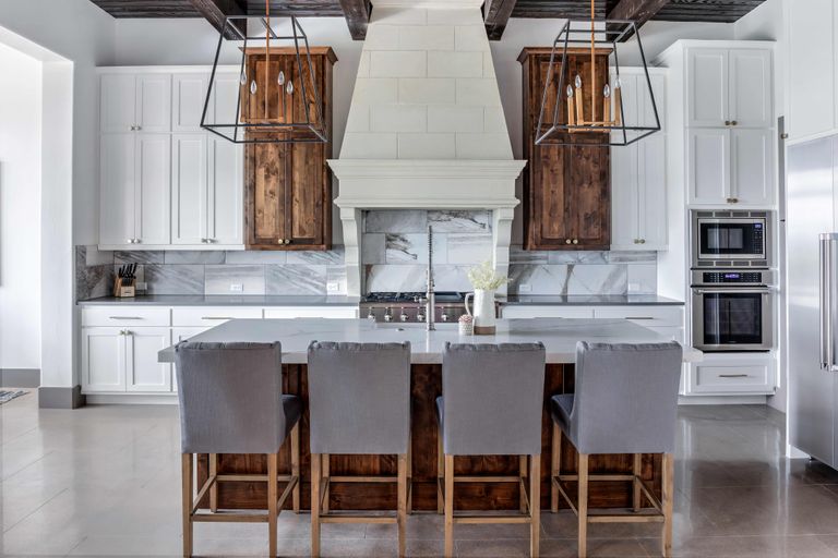 Kitchen kitchen with kitchen island