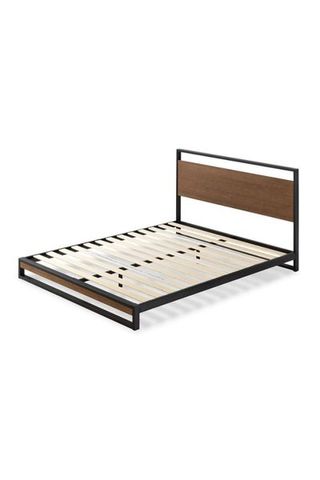 Priage by ZINUS Bamboo and Metal Platform Bed Frame