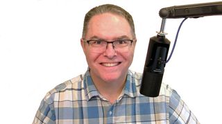 Mark J. Pescatore using the Sennheiser Profile USB Mic