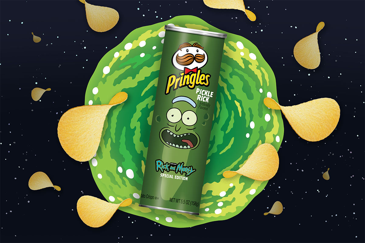 Pringles launch limited-edition Rick and Morty inspired flavour