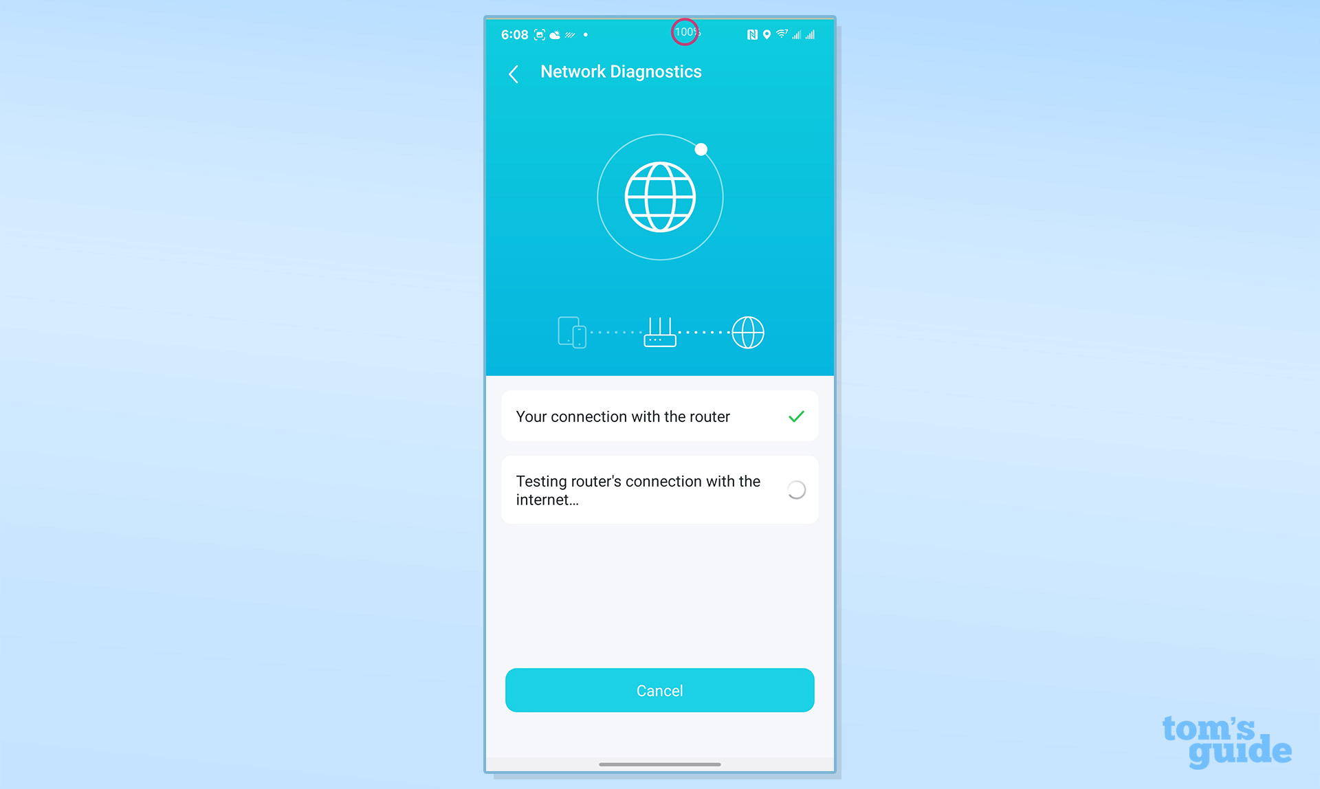 TP-Link Archer BE9700 app screenshot
