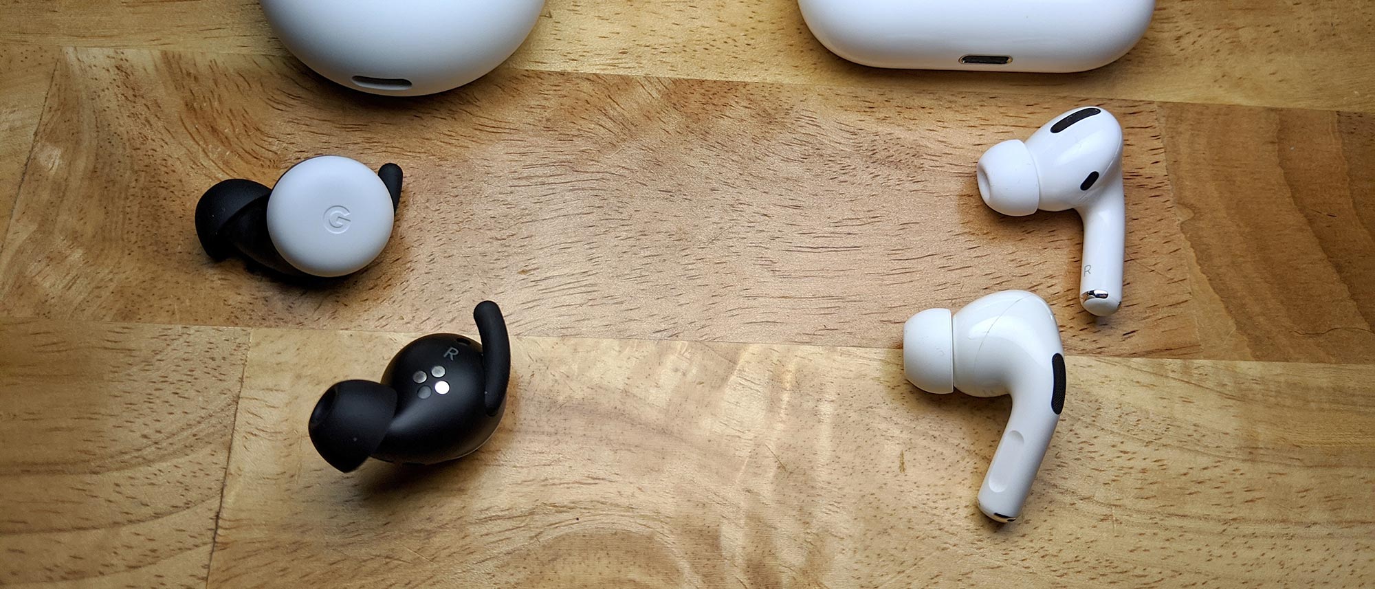 AirPods Pro vs. Google Pixel Buds | Laptop Mag