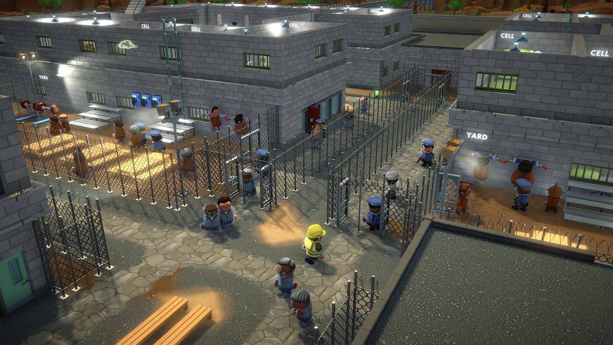 Screenshots for Prison Architect 2, coming from Paradox Interactive and Double Eleven in 2024.