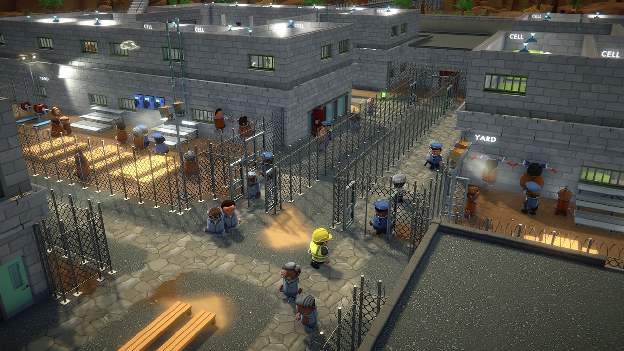 Screenshots for Prison Architect 2, coming from Paradox Interactive and Double Eleven in 2024.