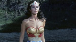 Lynda Carter as Wonder Woman in 80s series