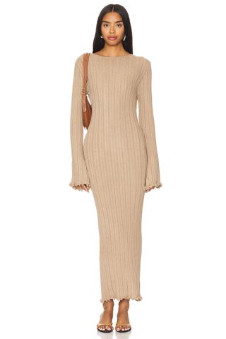 Baha long sleeve maxi dress