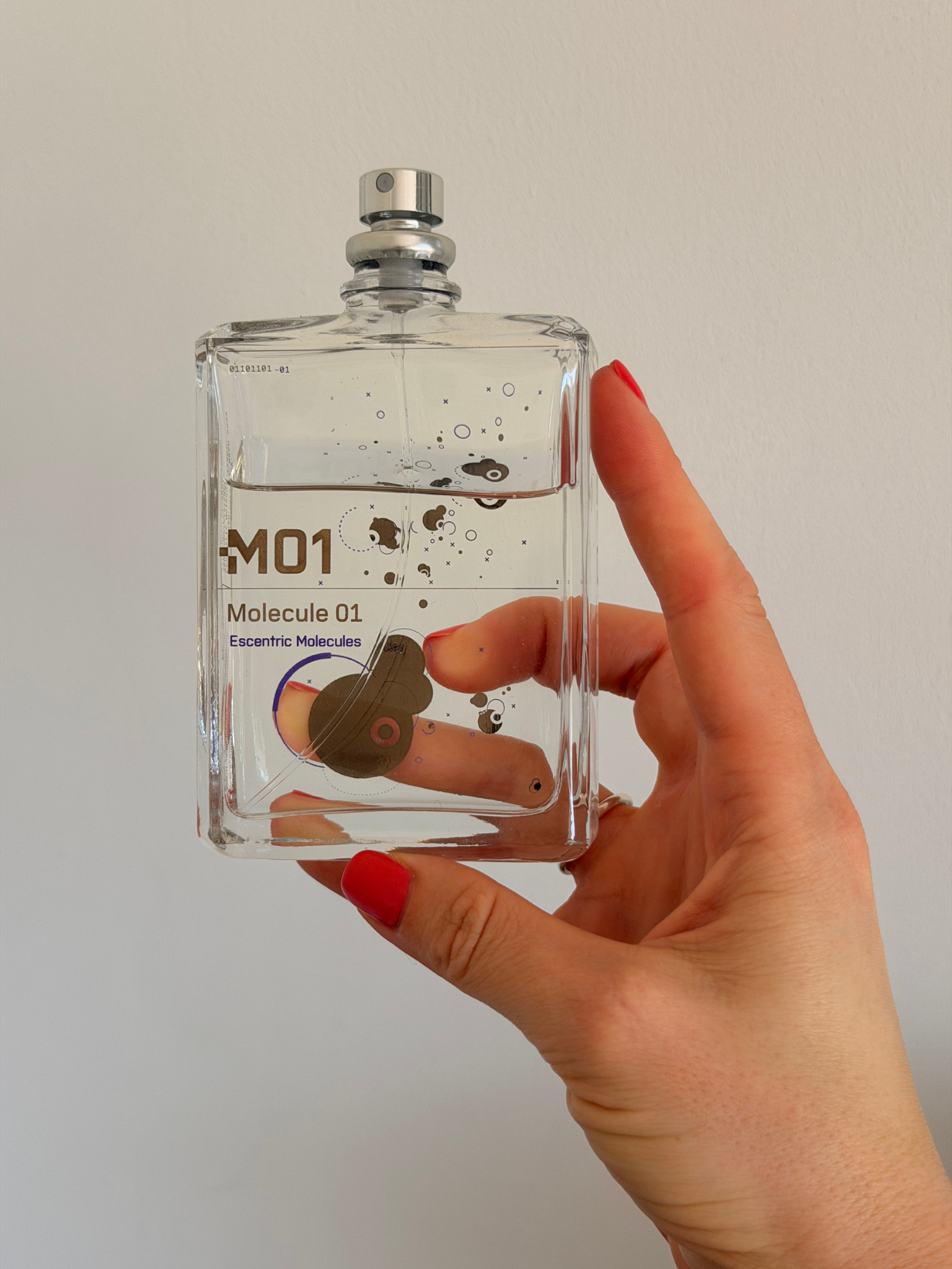 Grace Day holding Molecule 01