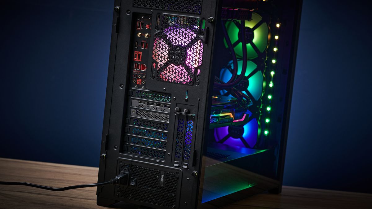 iCUE Infinity gaming PC review TechRadar