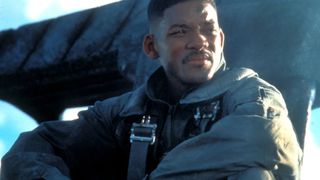 Will Smith in one of the best sci-fi movies of all time, Independence Day.