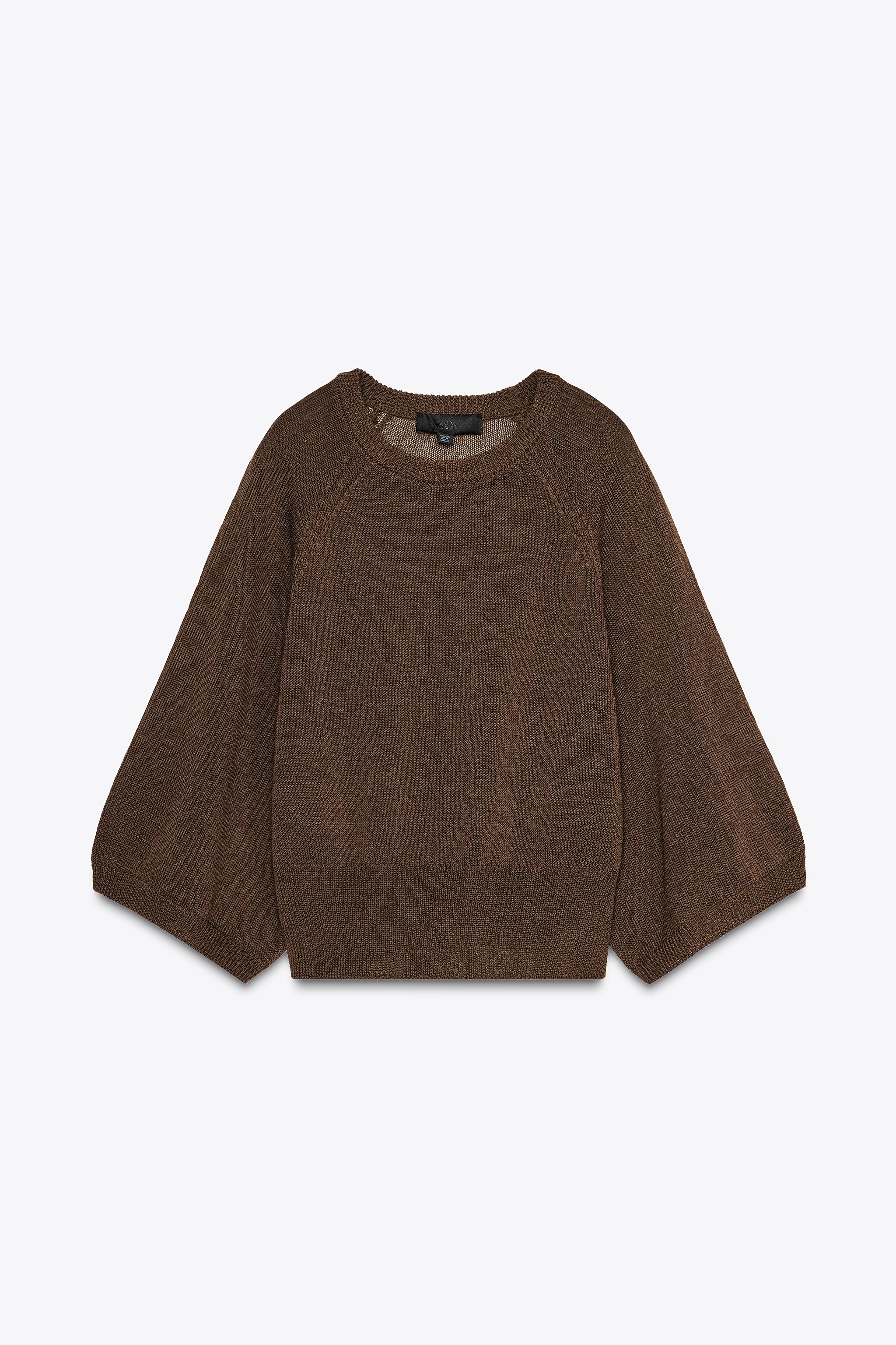 Wide Sleeve Knit Sweater