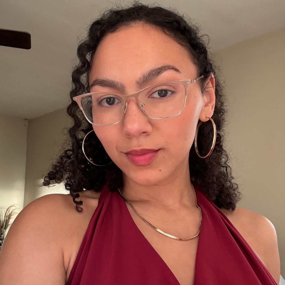 Sabrina Talbert taking a selfie.
