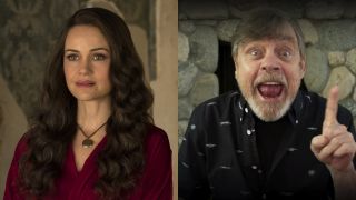 Carla Gugino in Haunting of Hill House and Mark Hamill in Kids in the Hall