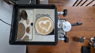 espresso art with the Seattle Coffee Gear Diletta Bello+ Espresso Machine