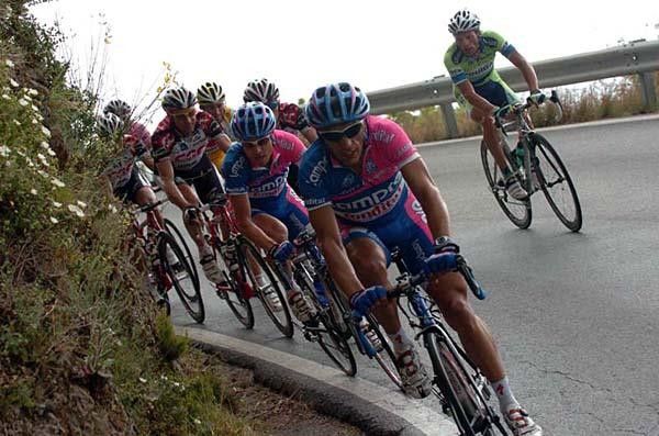 A couple of Lampre lads keep themselves among the CSC army