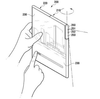 Samsung Foldable Phone Rotating Camera Patent