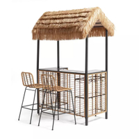 3. Habitat Beach Bar Gazebo with Stools | £270