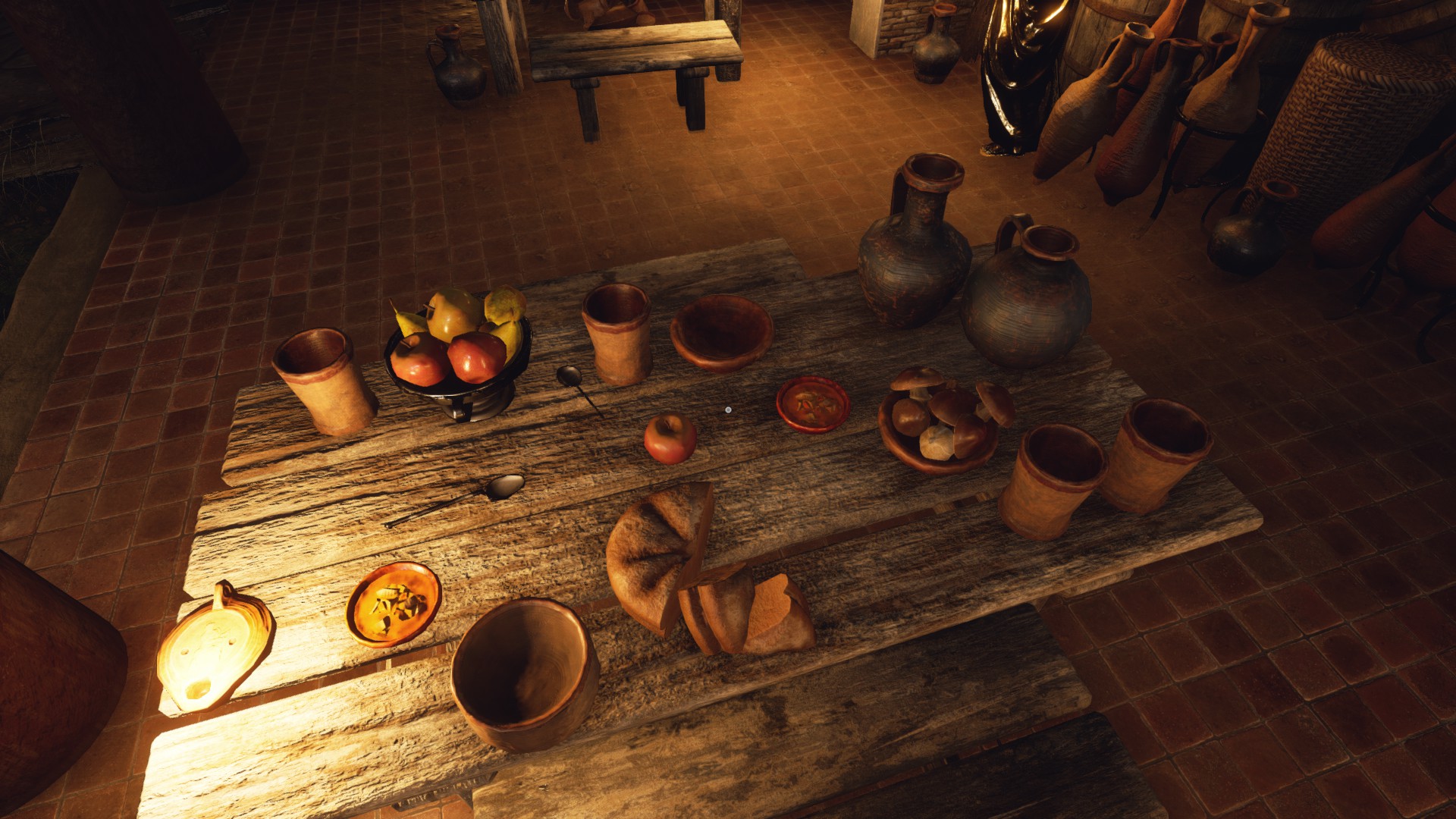 Food and details in The Forgotten City