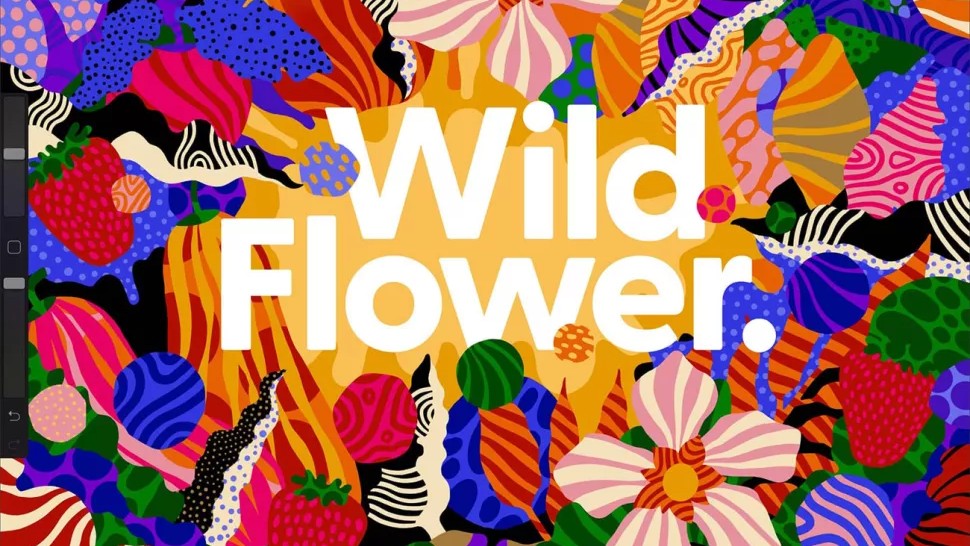 best graphic design software: Vector illustrations of flowers