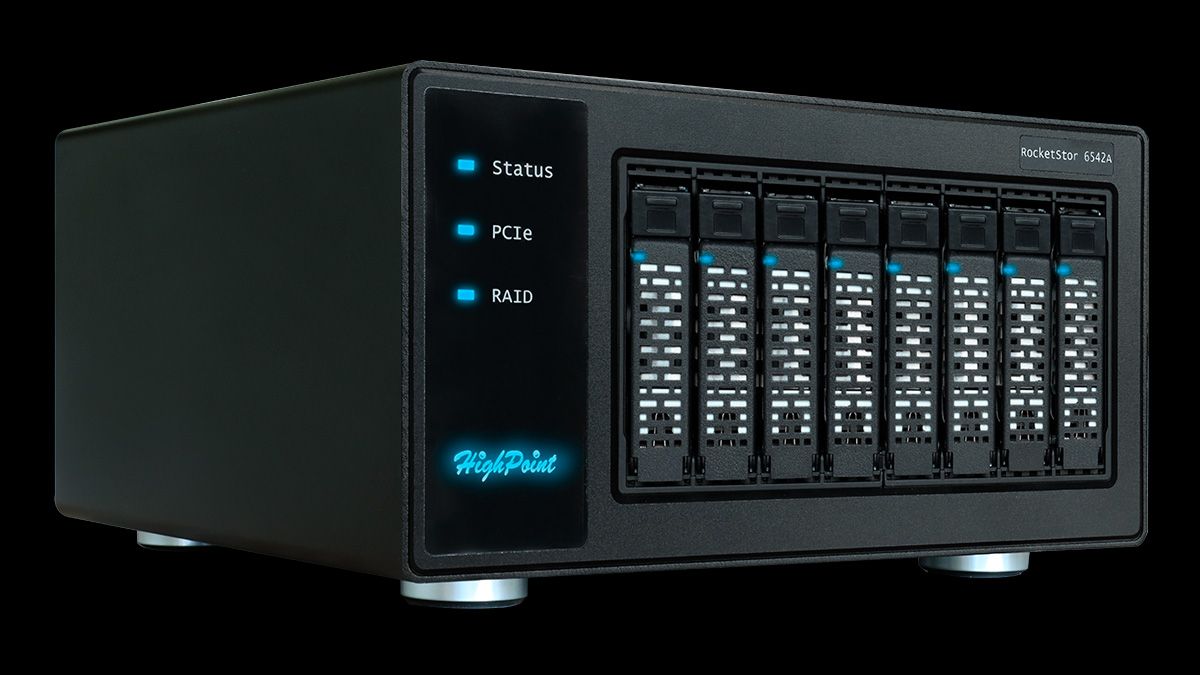 This 976TB external storage solution with 28 GB/s transfer speeds likely costs over $130,000