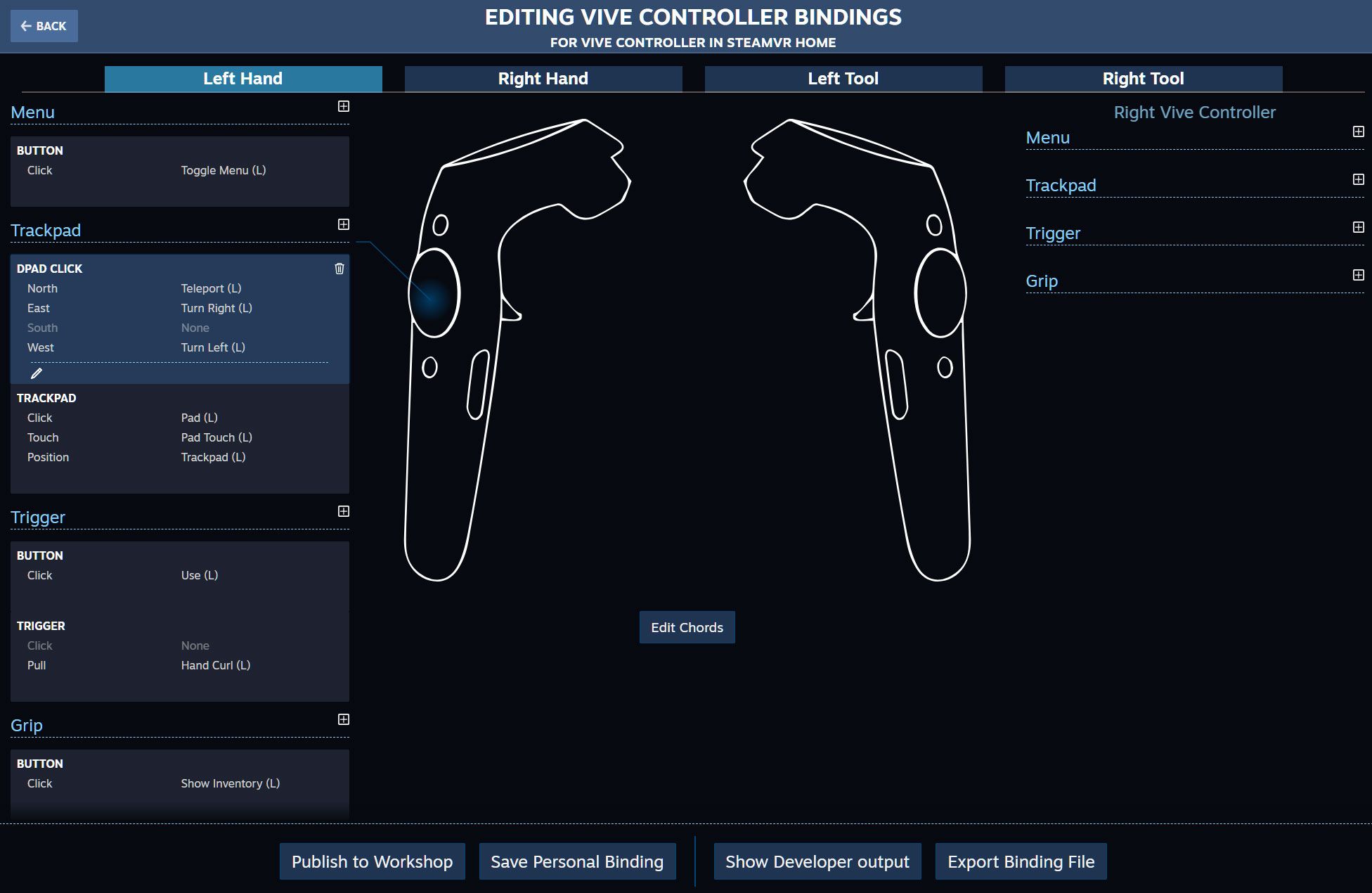 Valve now lets you map your own custom controller bindings in SteamVR ...