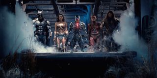 Justice League team gathered