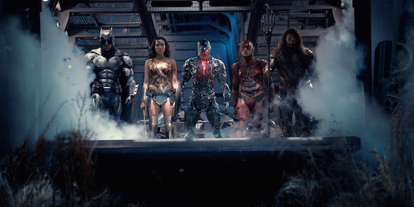 Justice League team gathered