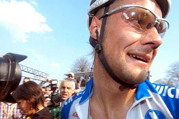 Tom Boonen (Quick.Step) after the finish