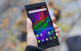 Leaks suggest the Razer Phone 2's exterior will look almost exactly like that of the first Razer Phone, pictured above. (Credit: Tom's Guide)