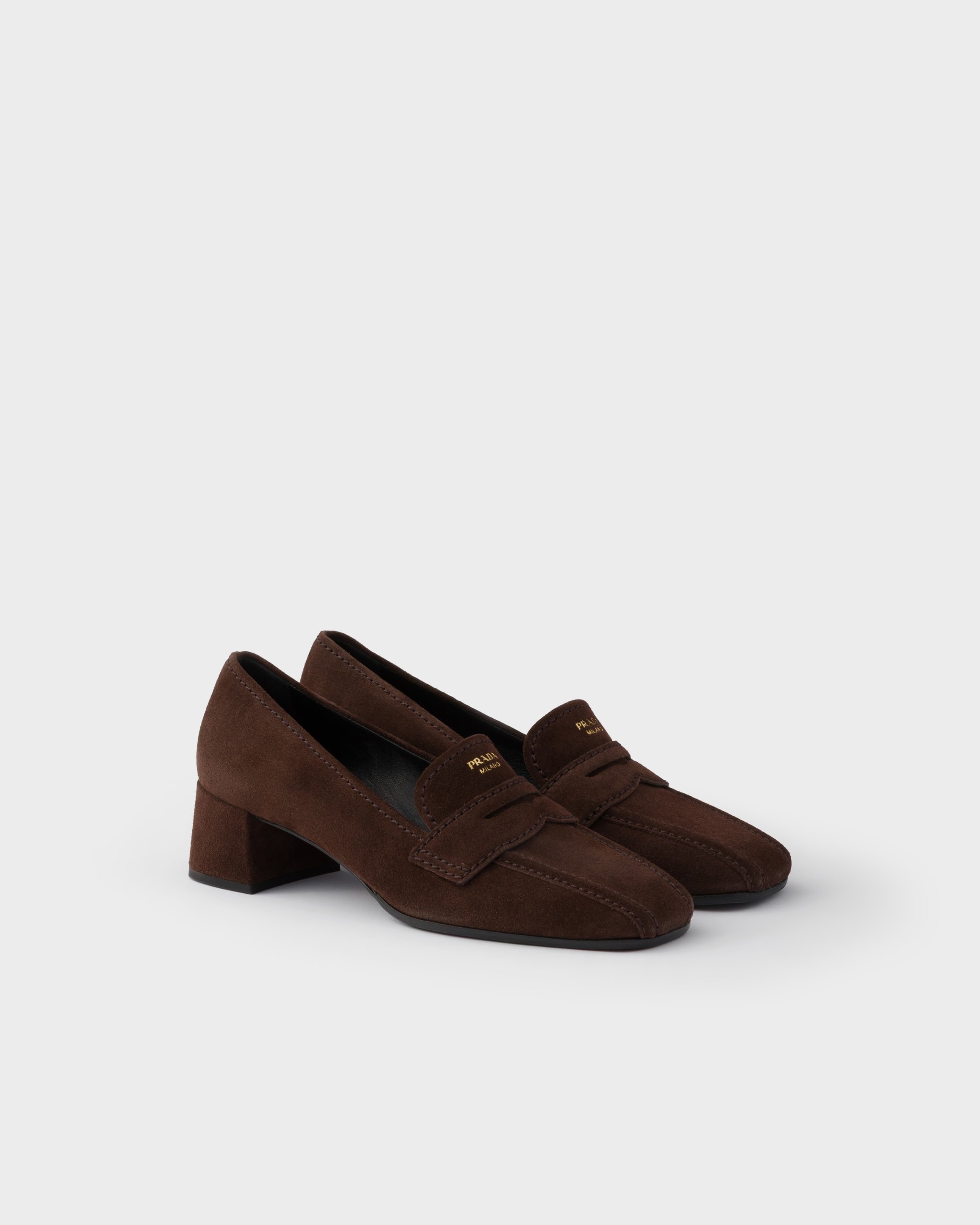 Prada, Suede Loafers