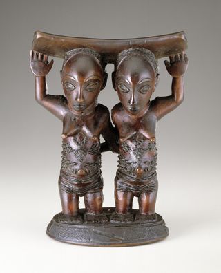 Headrest, Luba Peoples, Democratic Republic of the Congo