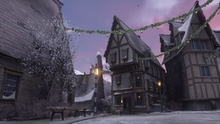 Hogsmeade Town from Hogwarts Legacy