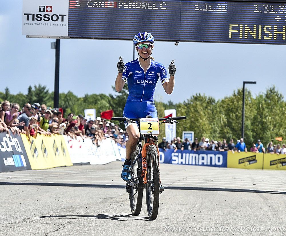Catharine Pendrel (Luna Pro Team) wins her 12th career World Cup