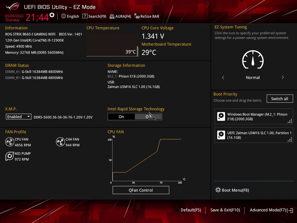 Asus ROG Strix B660-I Gaming WIFI