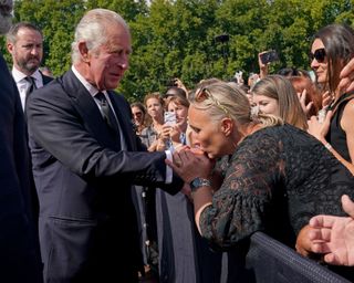 King Charles on a visit to the Channel Islands in July 2024