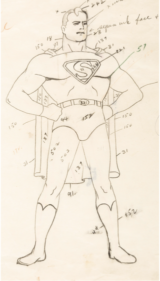 Fleischer Studios Superman art