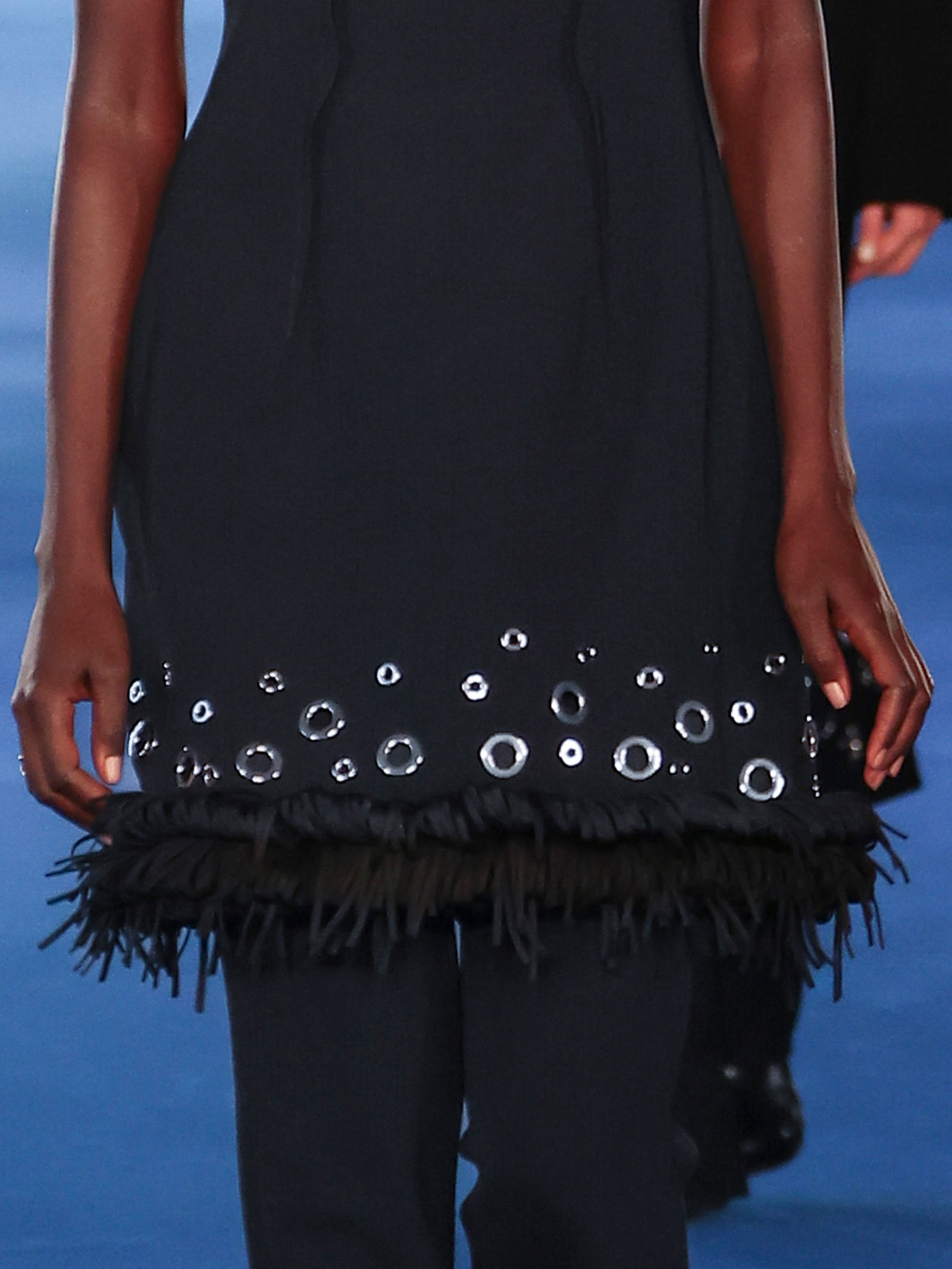 Proenza Schouler fall 2026 runway model.