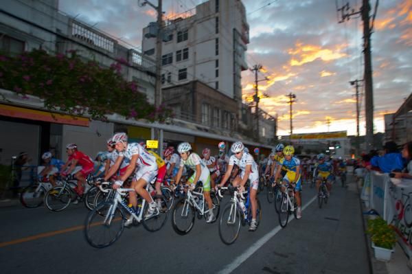 The race was started at 6:45a.m.