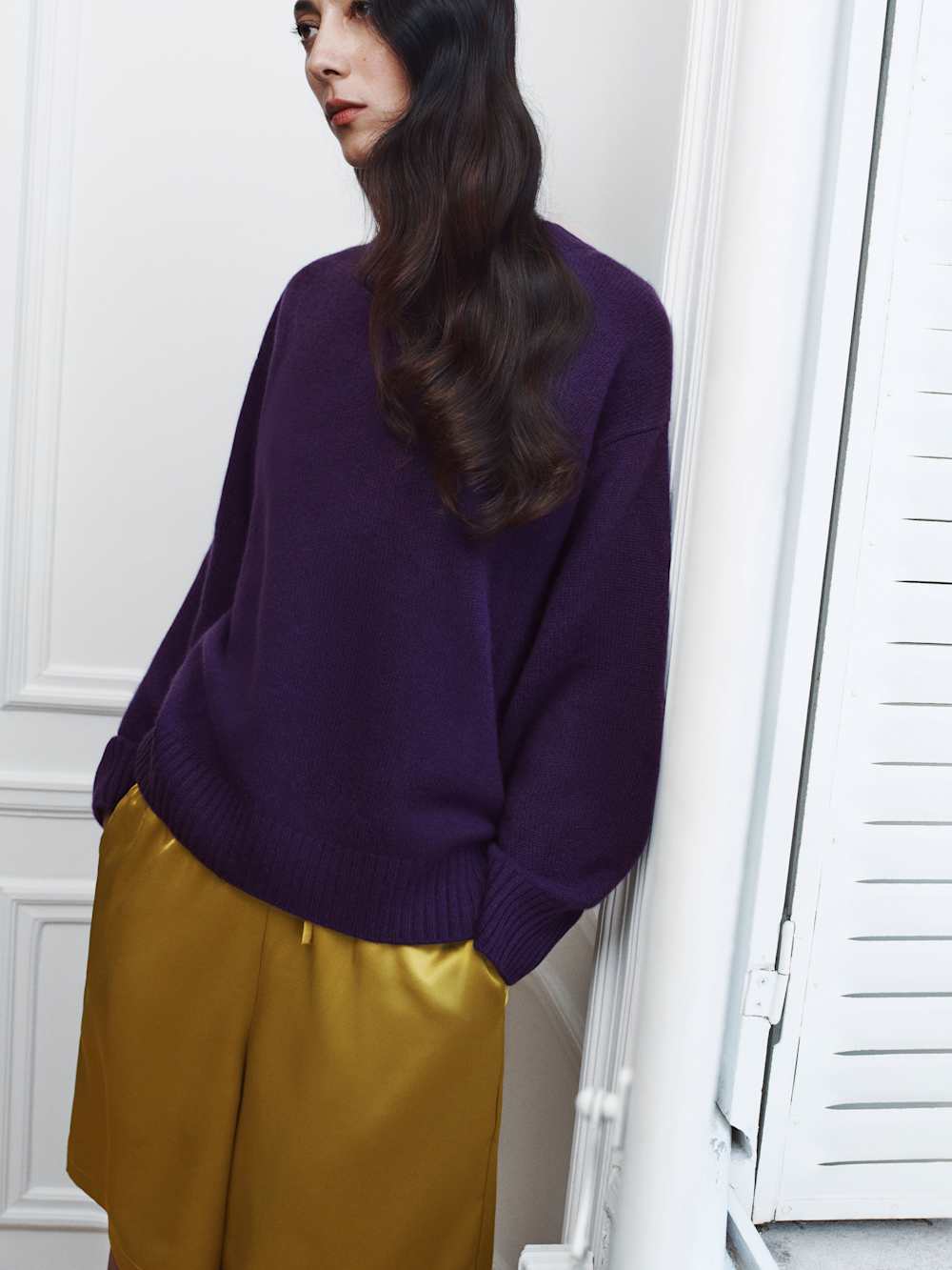 Cove Cashmere Oversized Crew