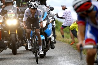 Egan Bernal on Prat d'Albis