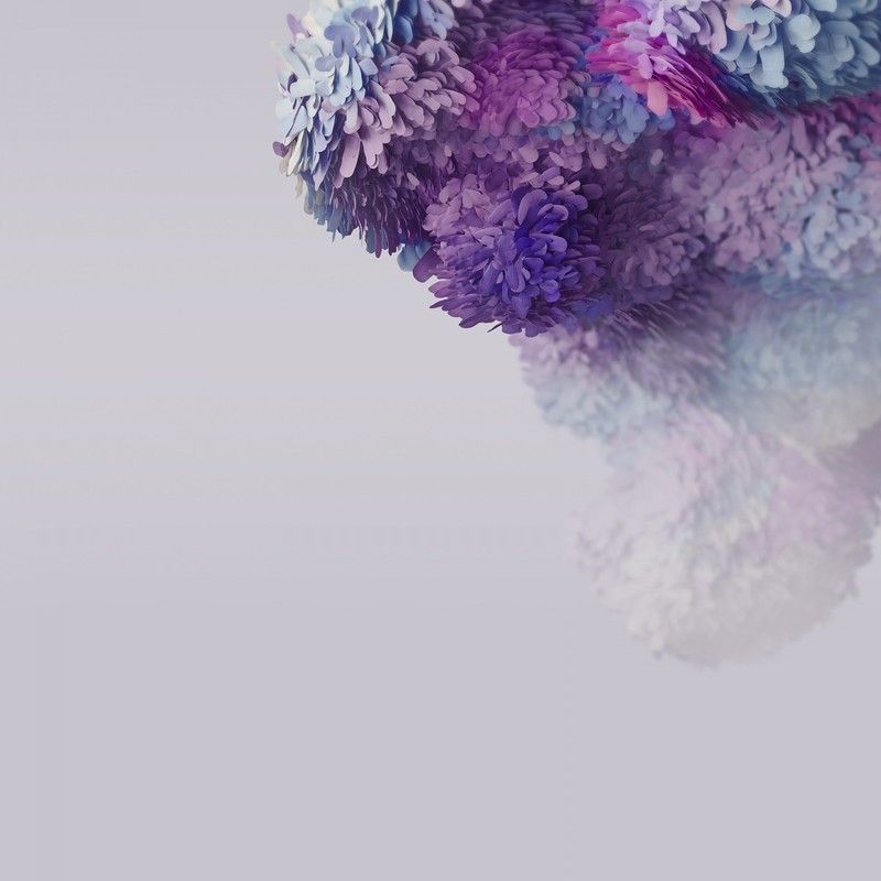 Samsung S20 Wallpaper Purple