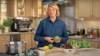 Martha Stewart in one of her official videos from YouTube.