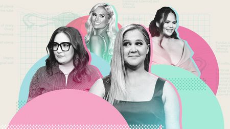  Lena Dunham, Molly-Mae Hague, Amy Schumer and Chrissy Teigen