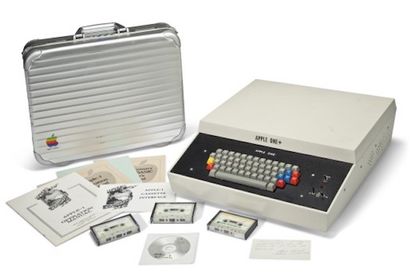 An Apple-1 computer.