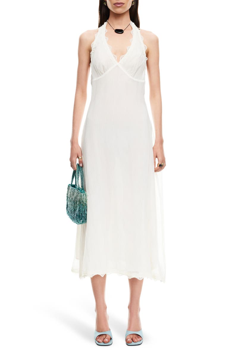 Stars Align Halter Midi Dress