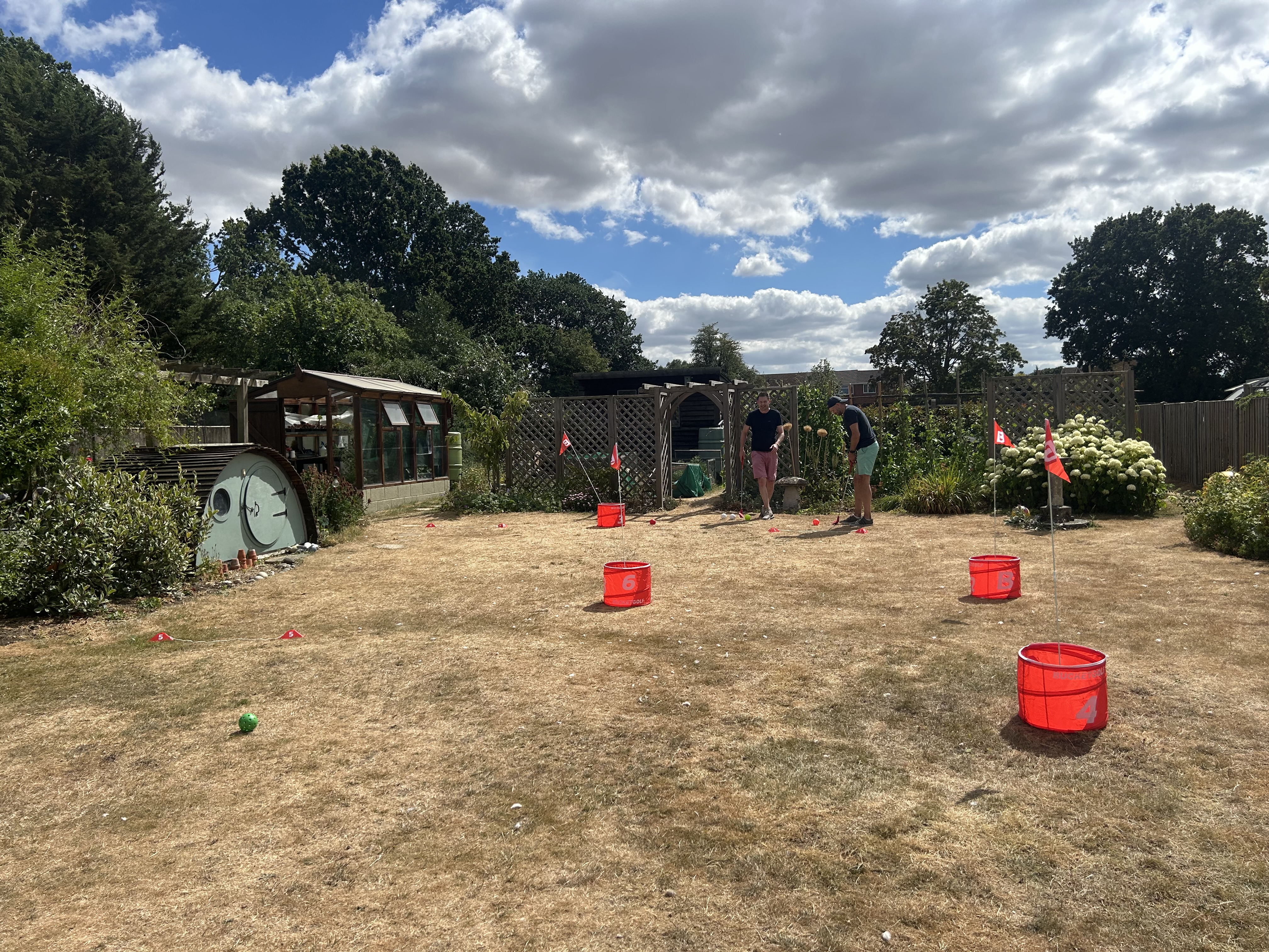BucketGolf backyard golf game