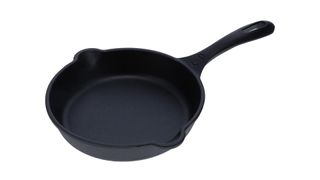 Victoria 6.5 Inch Mini Cast Iron Skillet. Small Frying Pan